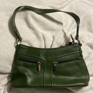 Liz & co grass green handbag, VGUC